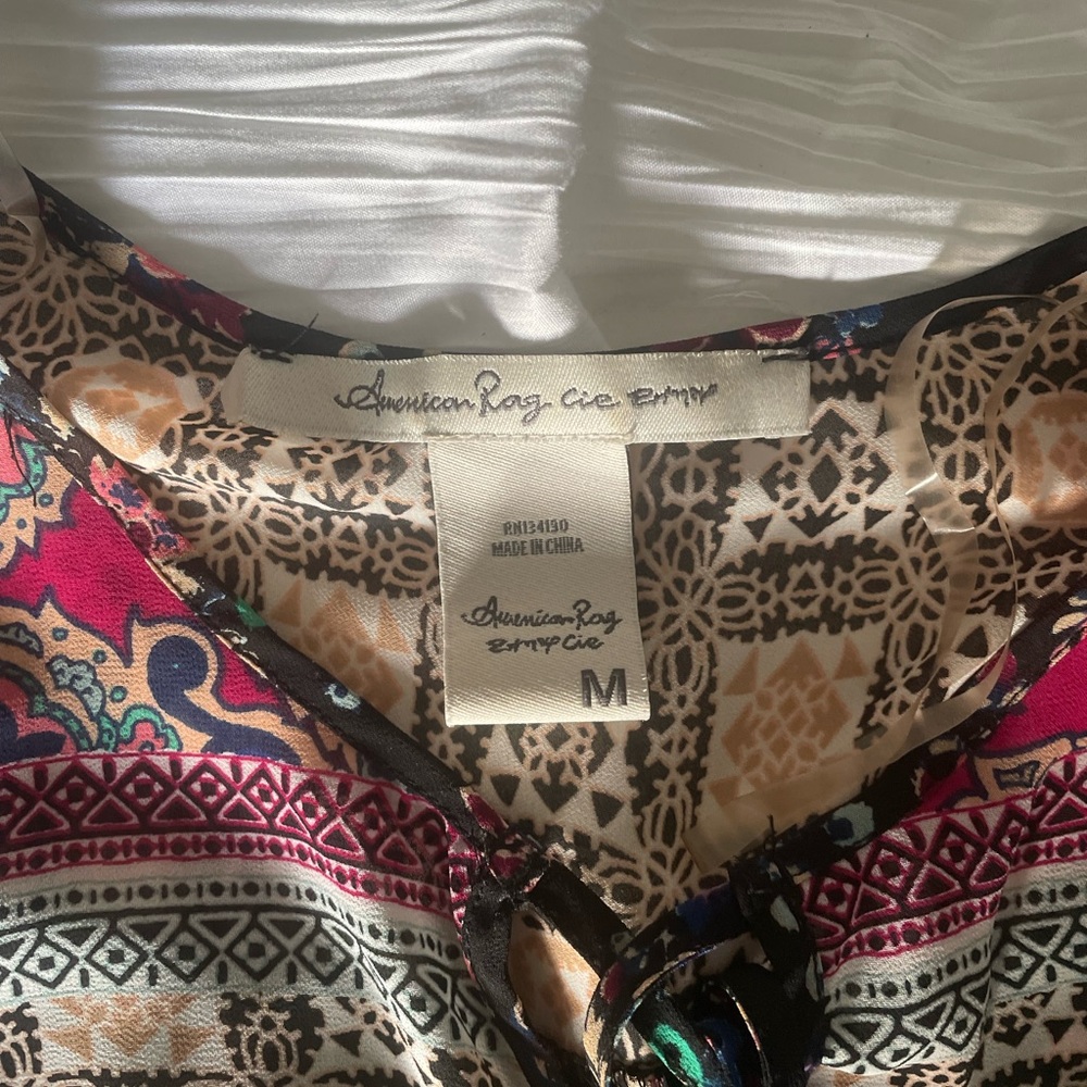 American Rag boho blouse - Picture 2 of 4